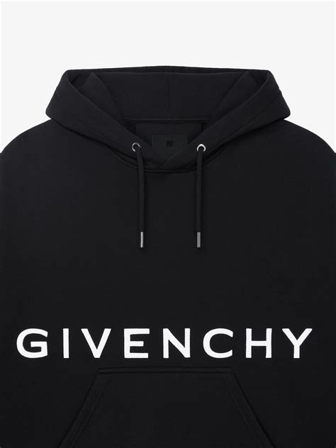 how does givenchy hoodie fit|Givenchy hoodie for men.